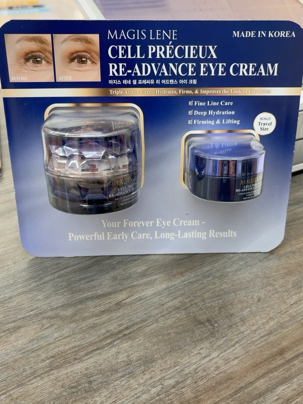 Cell Précieux Re-Advance Eye Cream - Blue